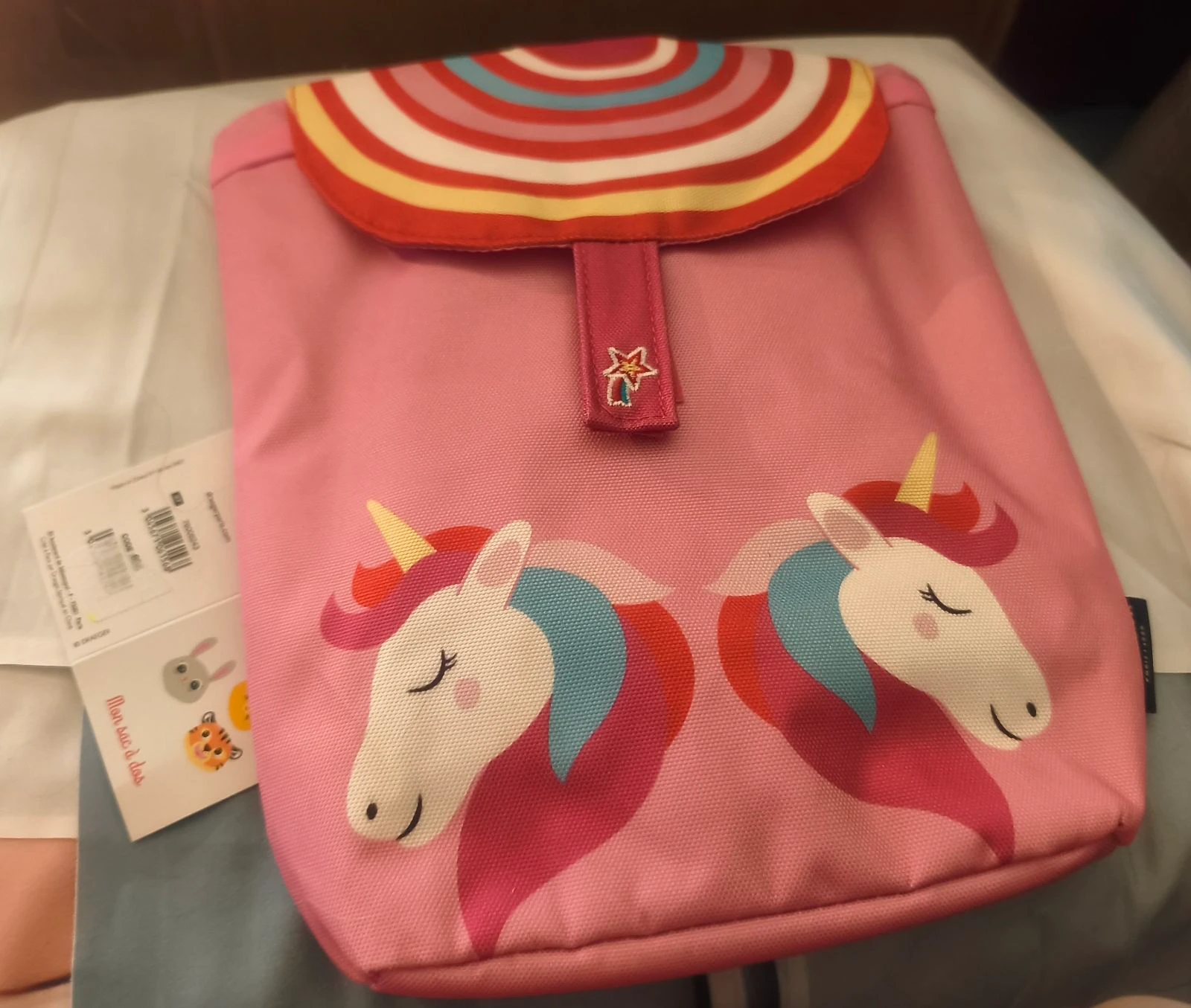 Mochila Infantil Draeger París – Diseño Unicornios